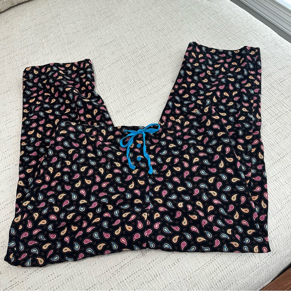 Vera Bradley Multicolor Paisley Pajama Pants